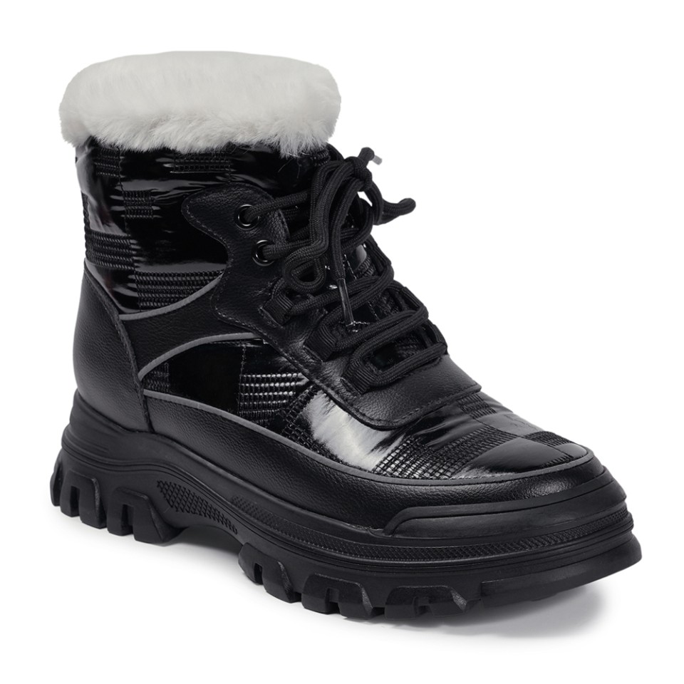 Zeytuk Siyah Casual Tekstil Kadın Bot