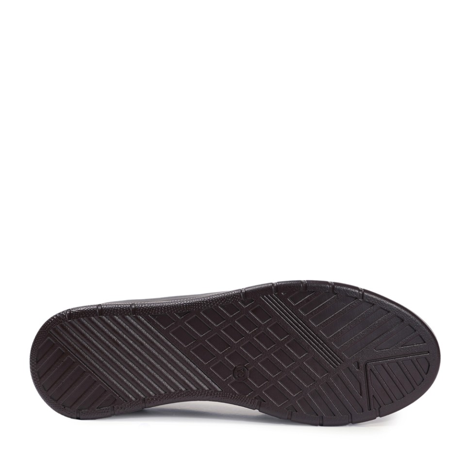 Zeytuk Siyah Comfort Hakiki Deri Kadın Ayakkabı