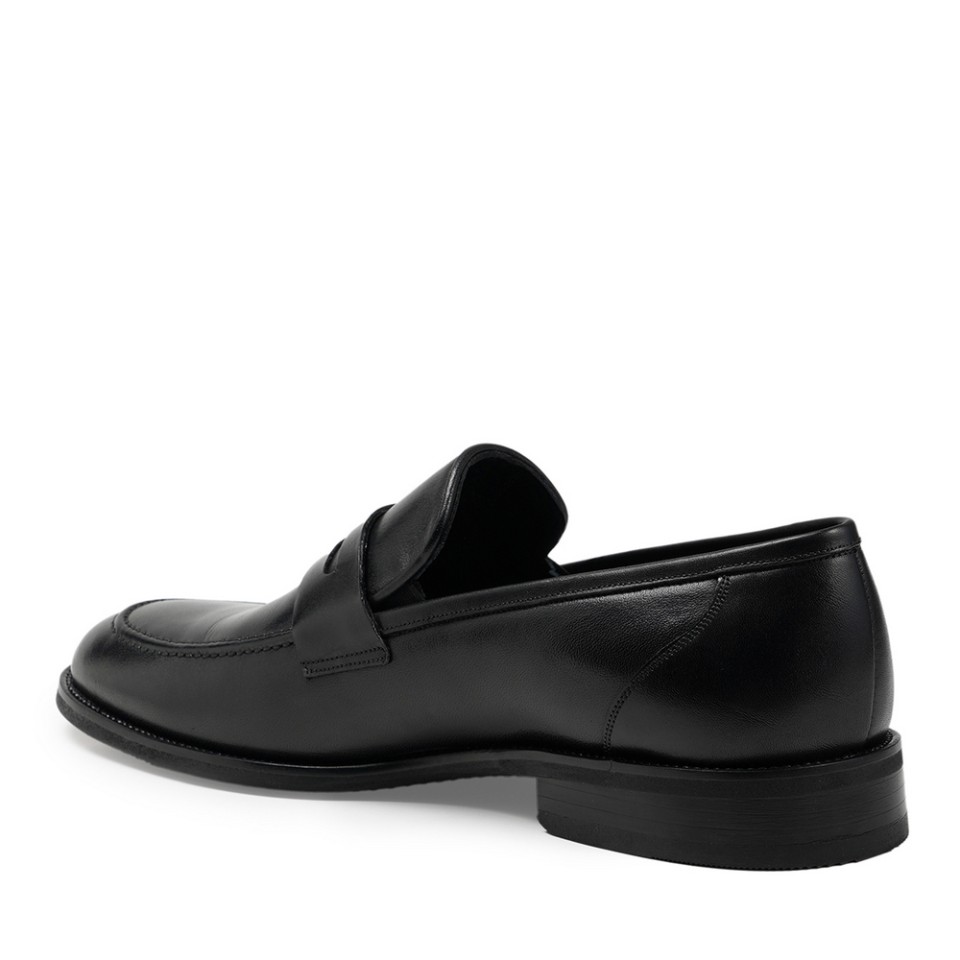 Zeytuk Siyah Hakiki Deri Klasik Erkek Ayakkabı 