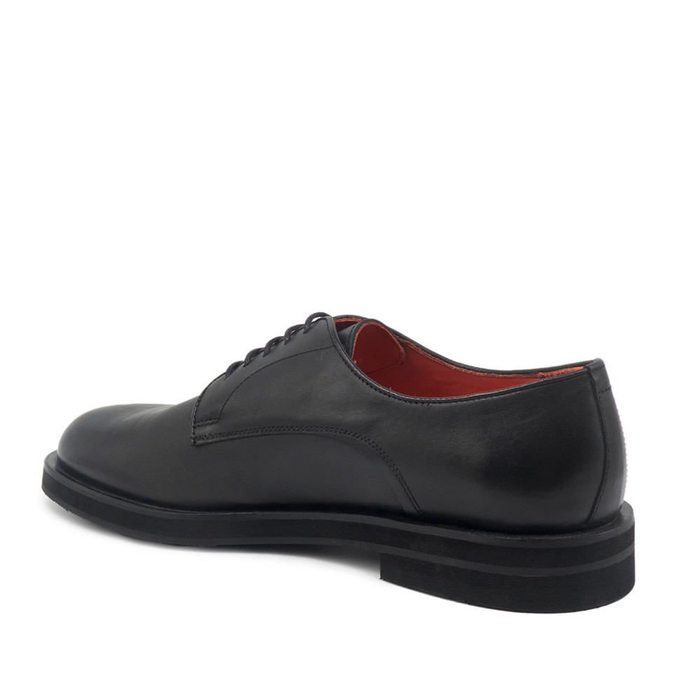 Zeytuk Siyah Hakiki Deri Klasik Erkek Ayakkabı