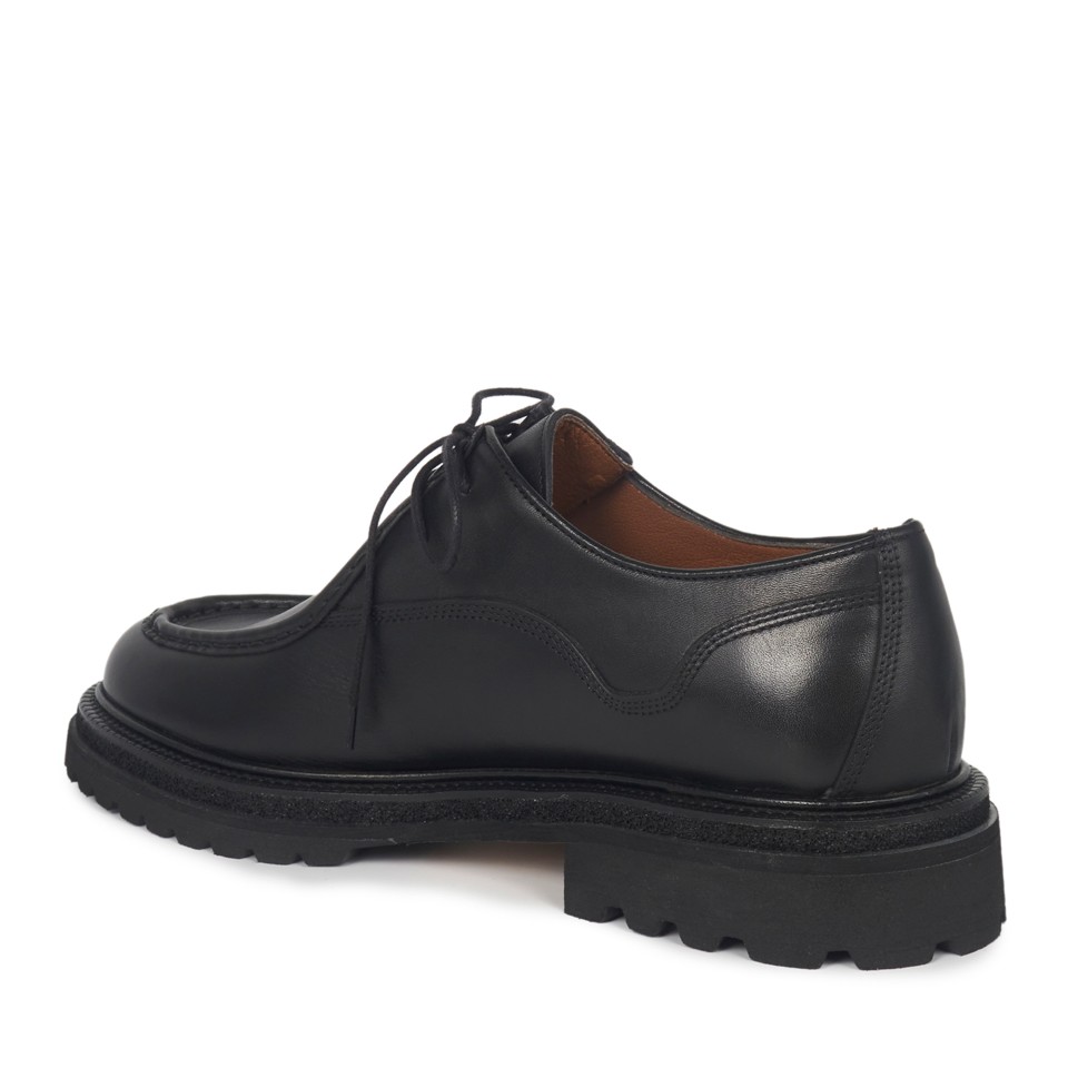 Zeytuk Siyah Hakiki Deri Klasik Erkek Ayakkabı