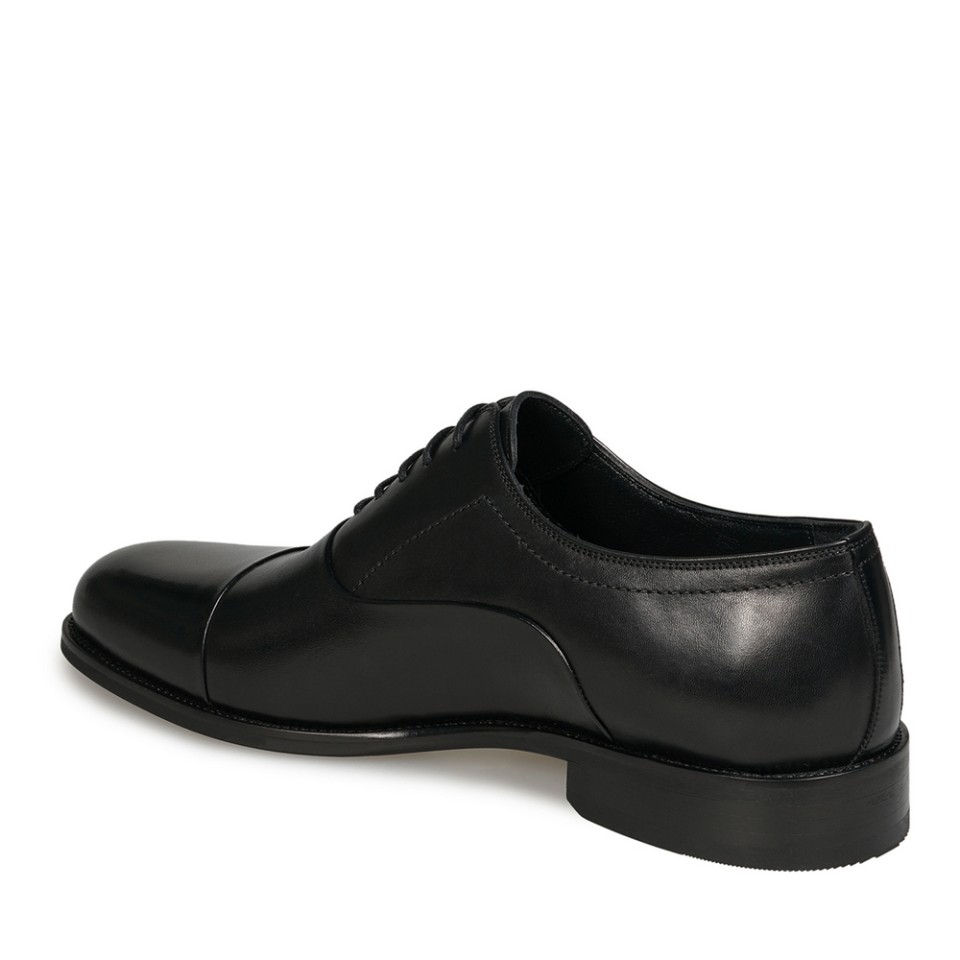 Zeytuk Siyah Hakiki Deri Klasik Erkek Ayakkabı