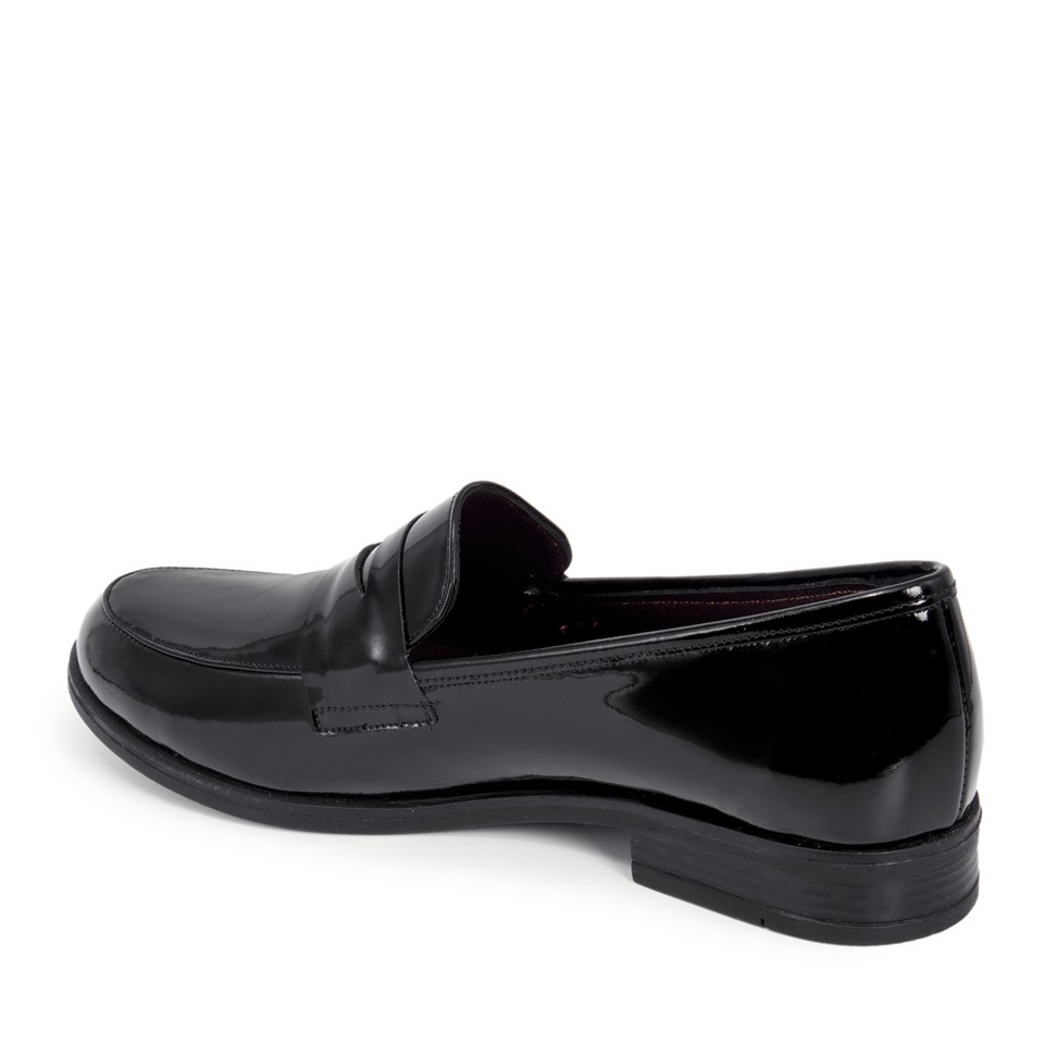 Zeytuk Siyah Hakiki Deri Klasik Kadın Ayakkabı 