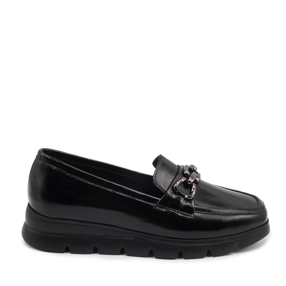 Zeytuk Siyah Rugan Casual Kadın Ayakkabı