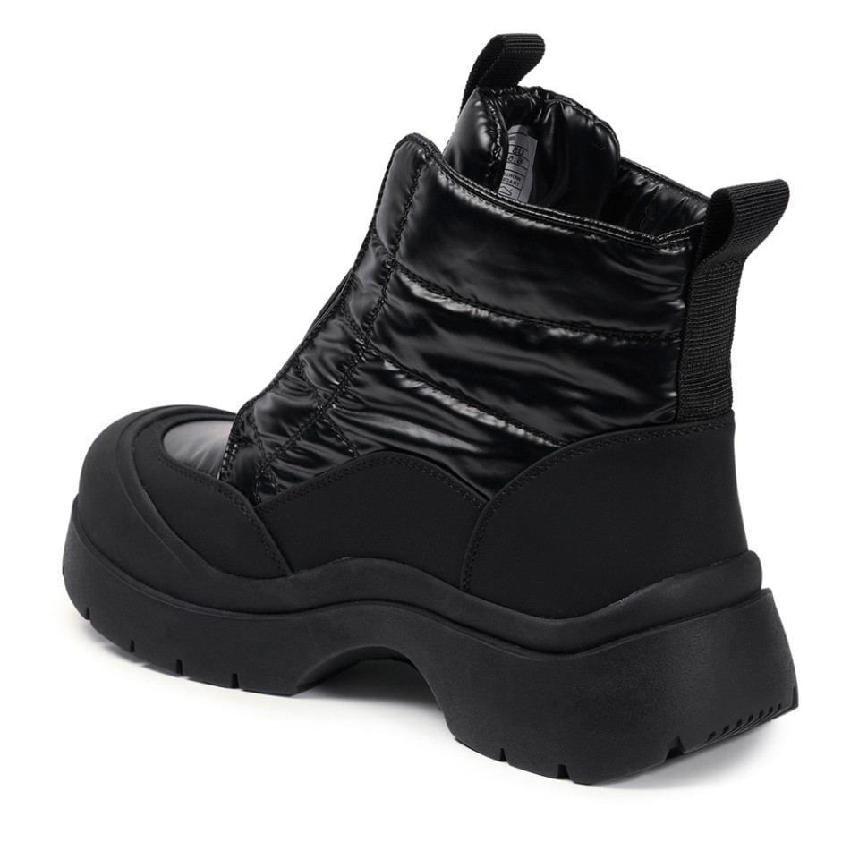 Zeytuk Siyah Sneakers Anorak Kadın Bot