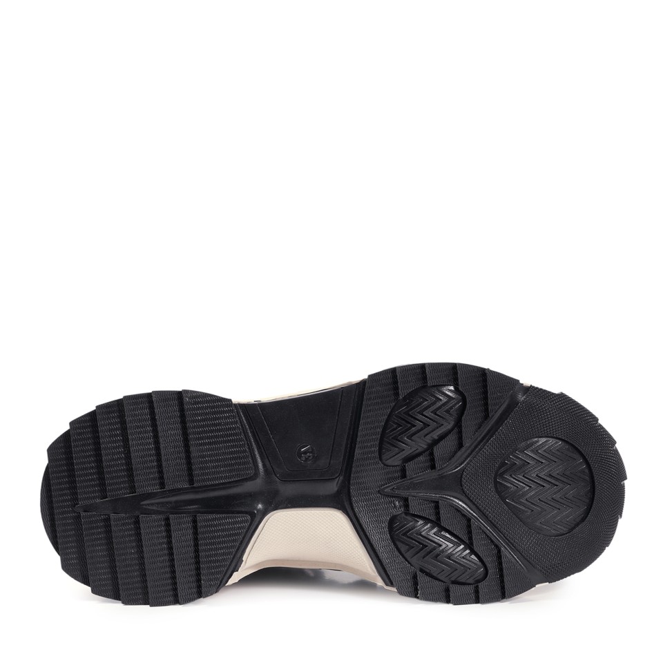 Zeytuk Siyah Sneakers Anorak Kadın Bot