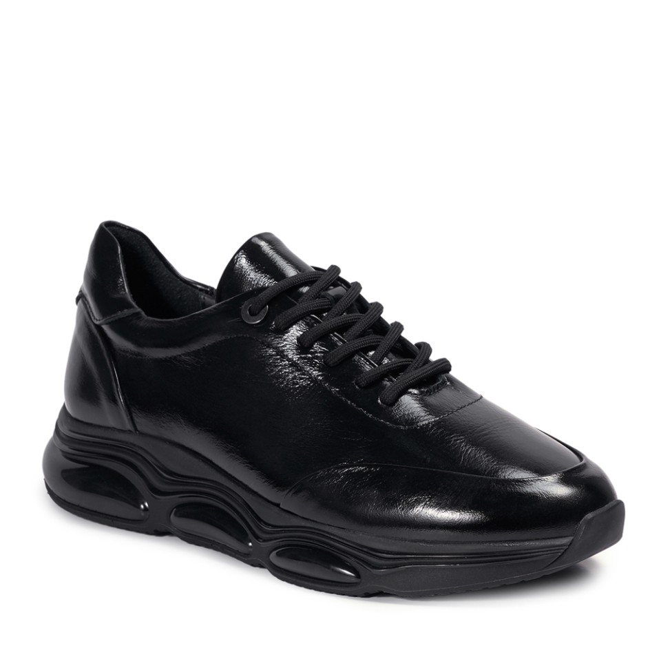 Zeytuk Siyah Sneakers Hakiki Deri Erkek Ayakkabı