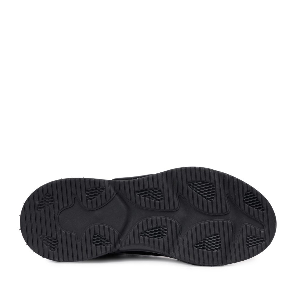 Zeytuk Siyah Sneakers Hakiki Deri Erkek Ayakkabı