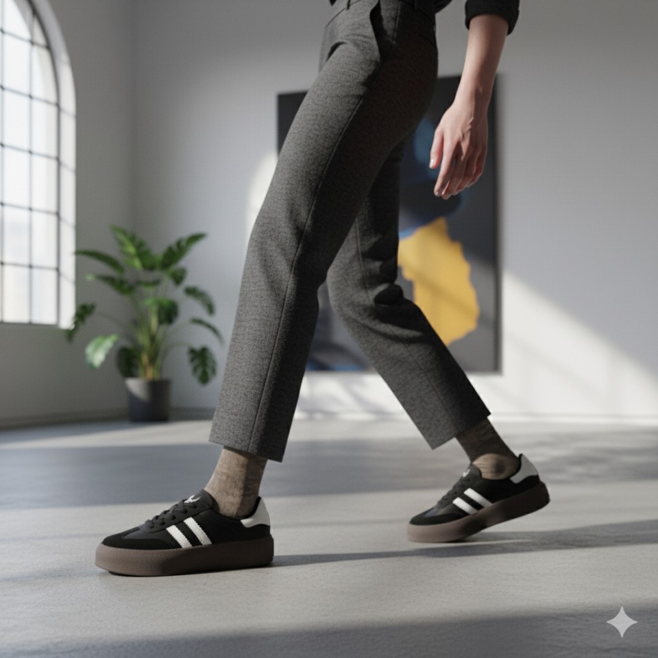 Zeytuk Siyah Sneakers Hakiki Deri Kadın Ayakkabı