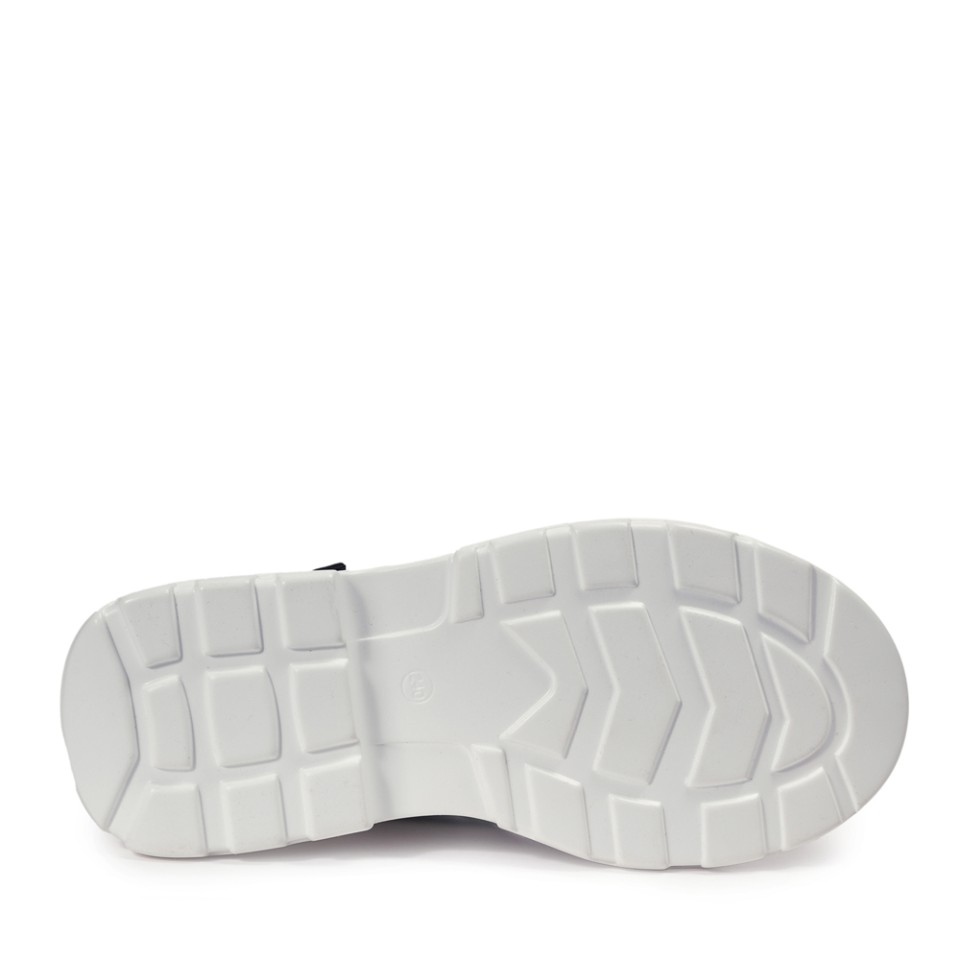 Zeytuk Siyah Sneakers Hakiki Deri Kadın Bot