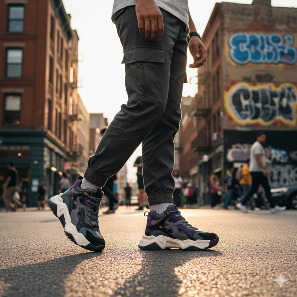 Zeytuk Siyah Sneakers Hakiki Deri Kadın Bot