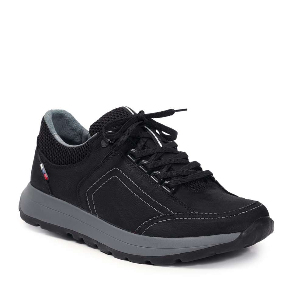 Zeytuk Siyah Sneakers Nubuk Erkek Ayakkabı