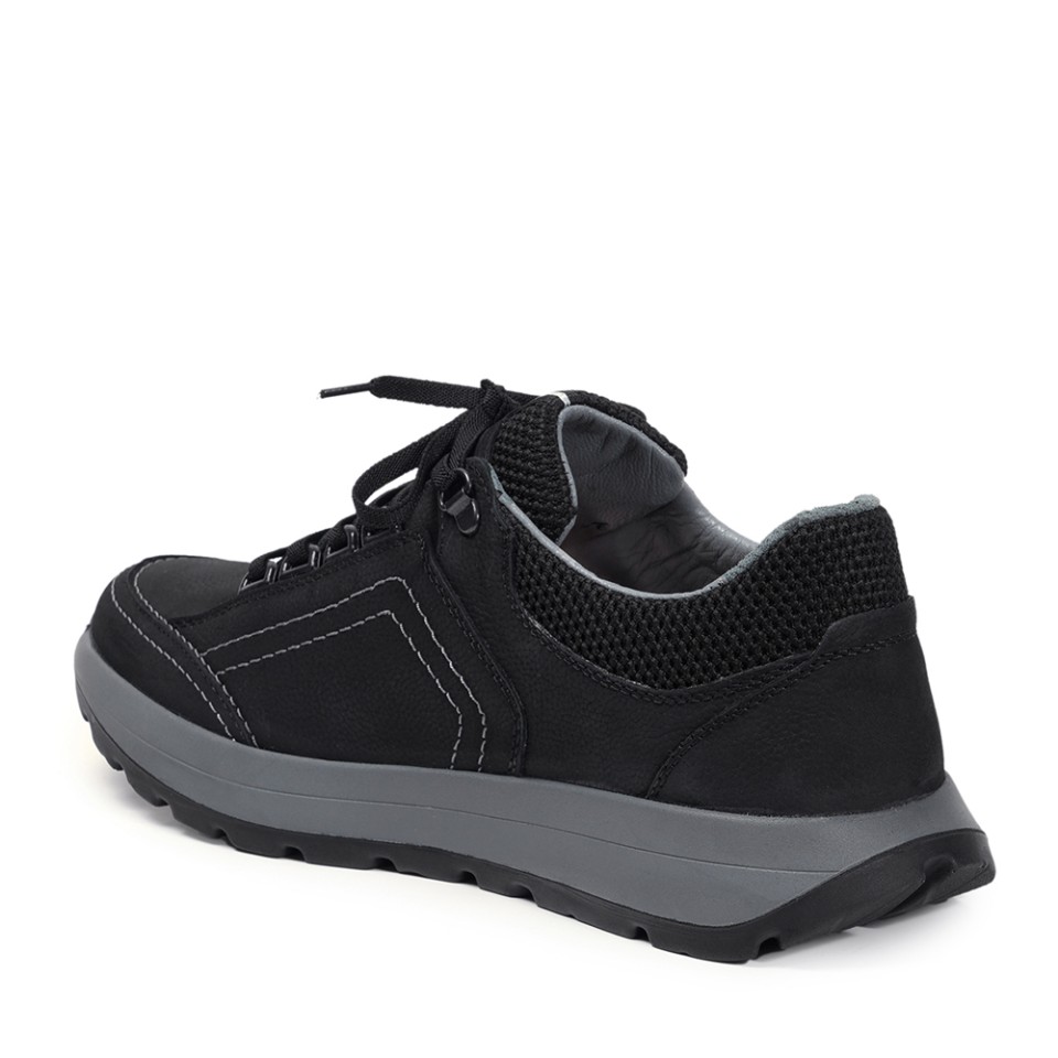 Zeytuk Siyah Sneakers Nubuk Erkek Ayakkabı