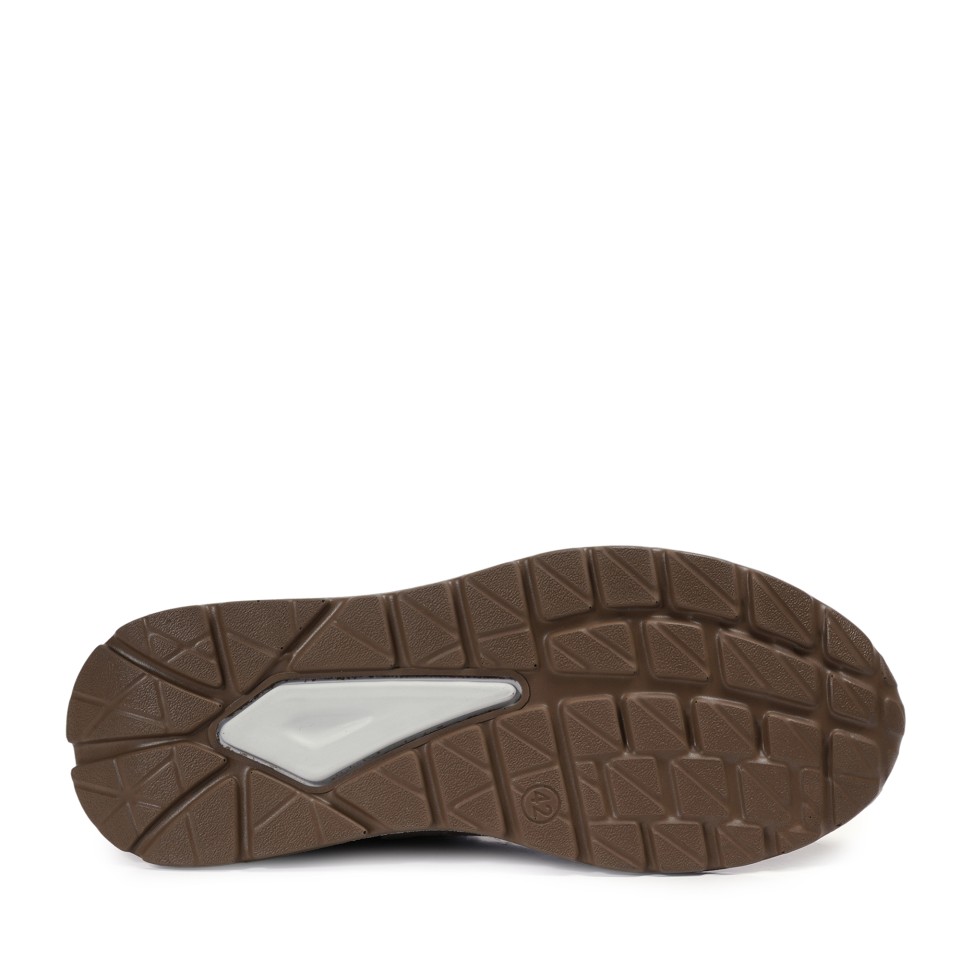 Zeytuk Siyah Sneakers Nubuk Erkek Ayakkabı