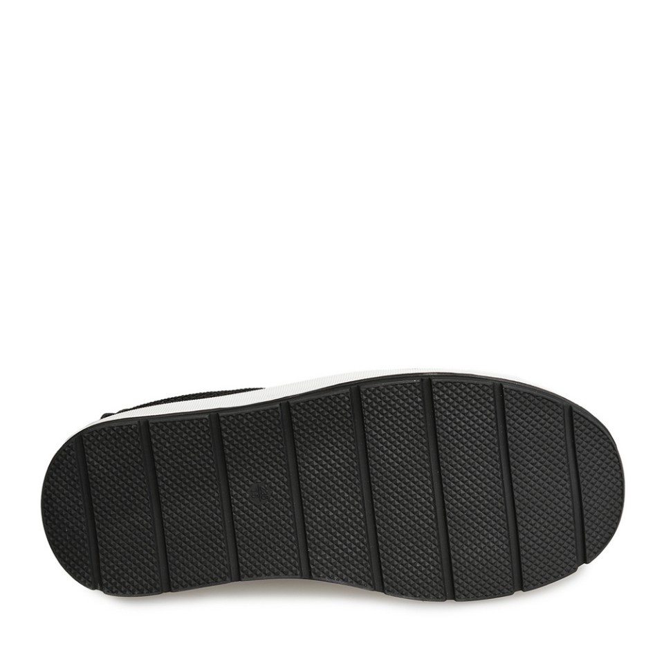 Zeytuk Siyah Sneakers Tekstil Kadın Ayakkabı 