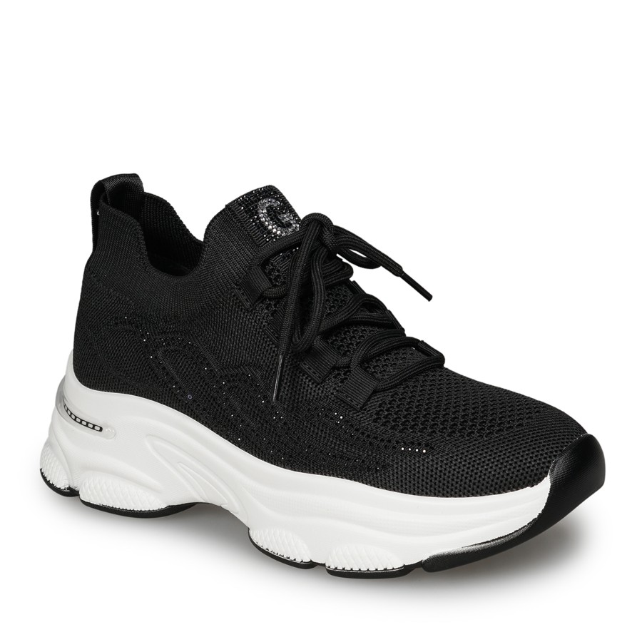 Zeytuk Siyah Sneakers Tekstil Kadın Ayakkabı