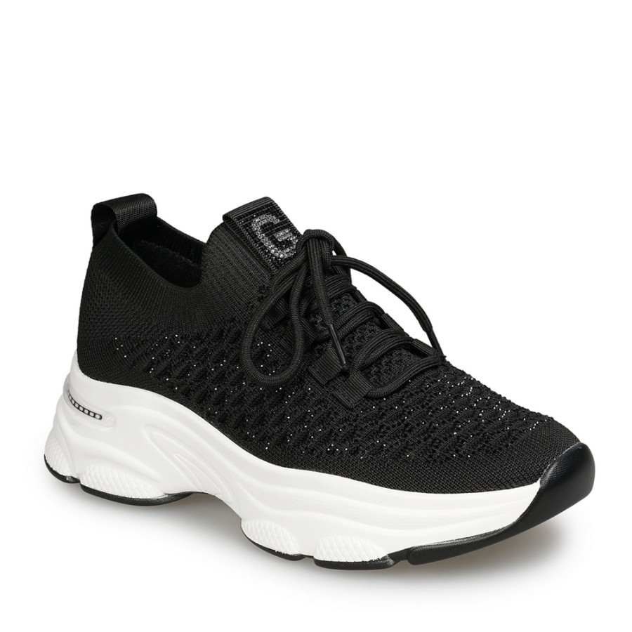 Zeytuk Siyah Sneakers Tekstil Kadın Ayakkabı
