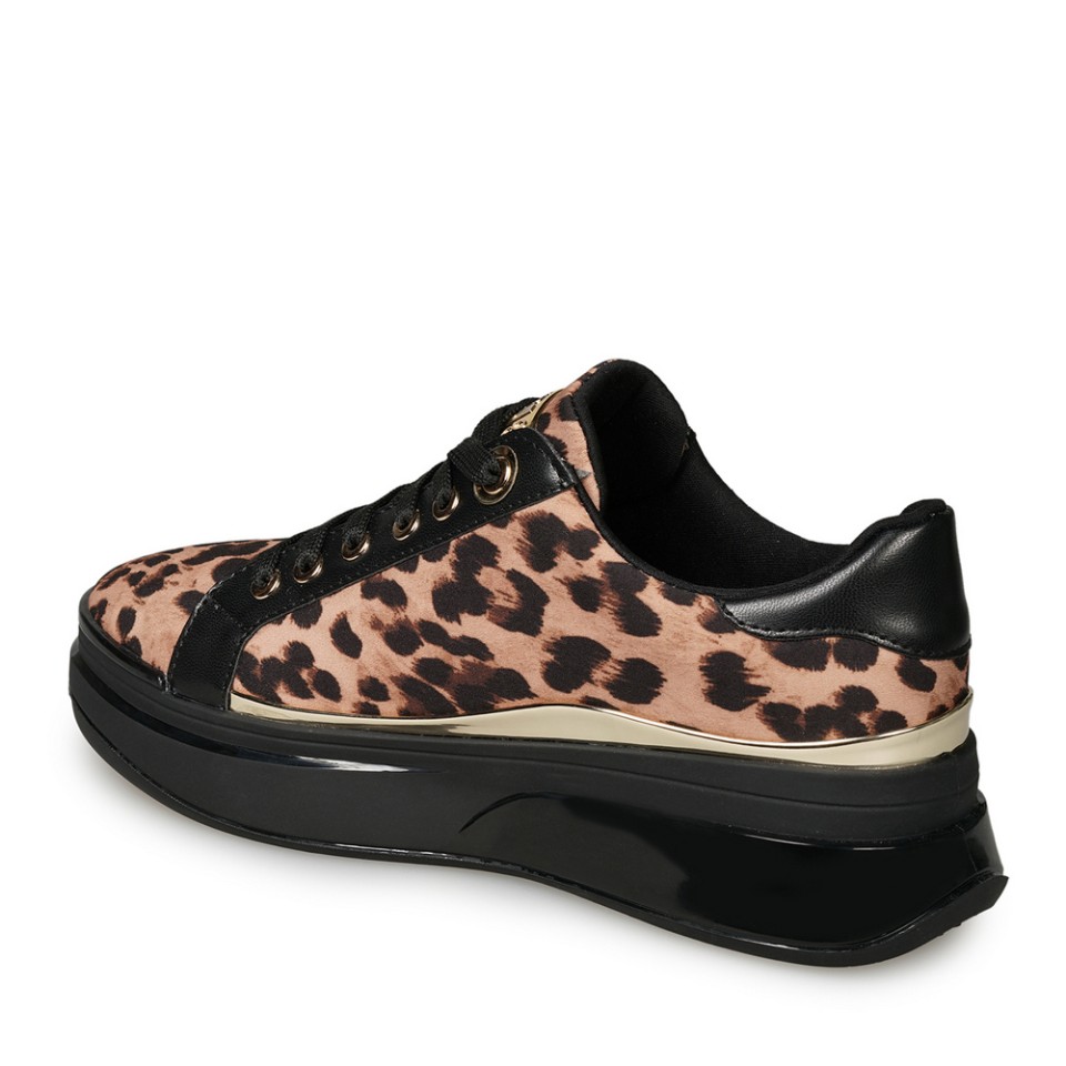 Zeytuk Siyah Sneakers Tekstil Kadın Ayakkabı