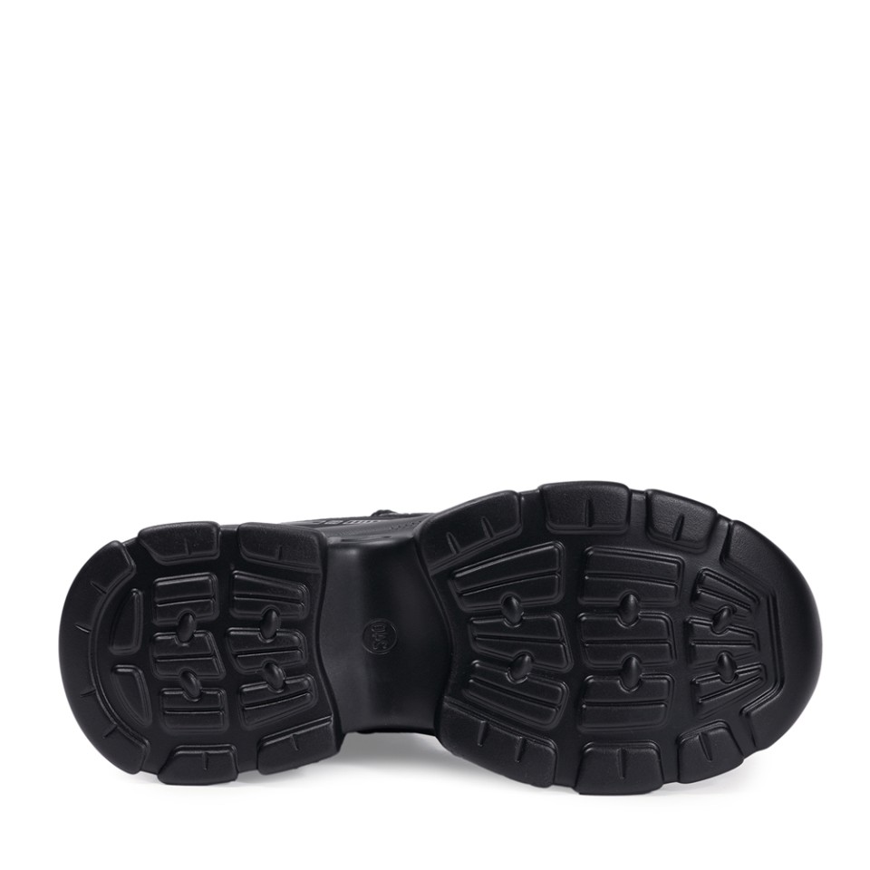 Zeytuk Siyah Sneakers Vegan Kadın Bot