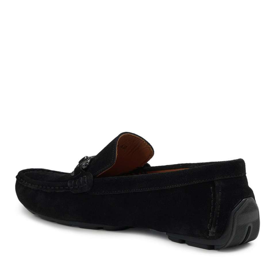 Zeytuk Siyah Süet Deri Casual Erkek Ayakkabı