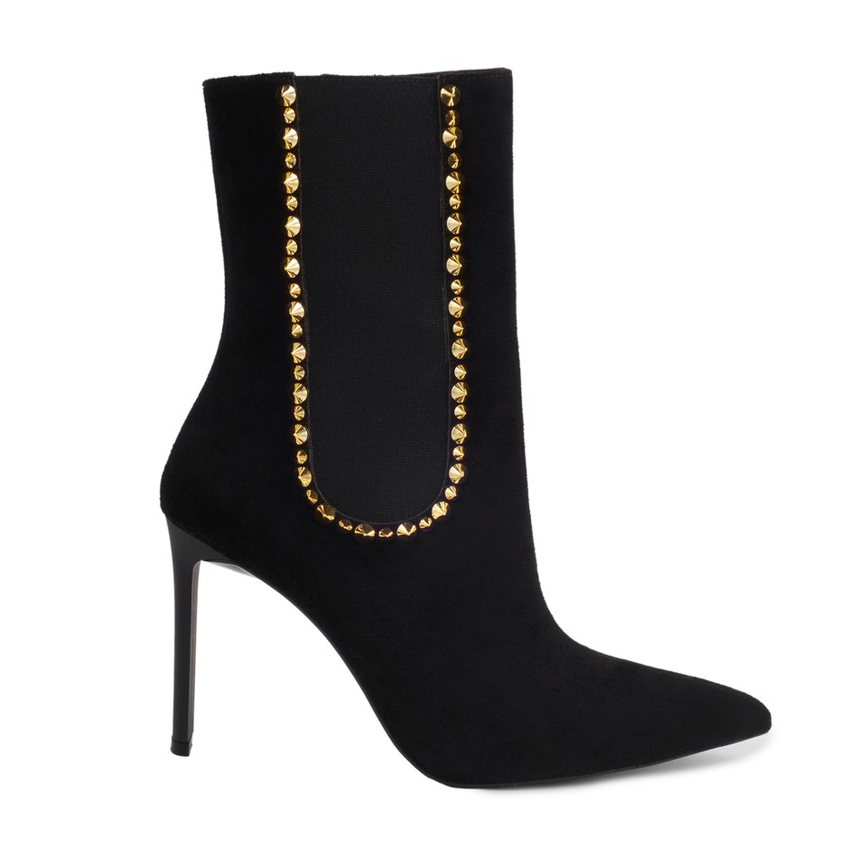 Zeytuk Siyah Süet Klasik Kadın Bot 