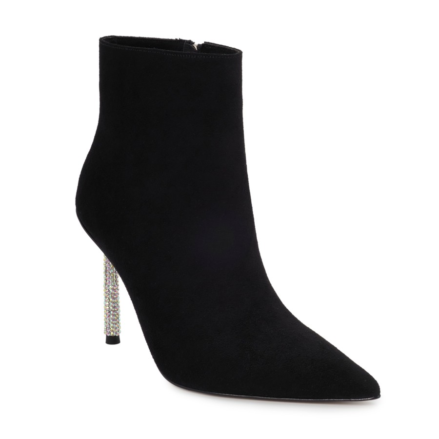 Zeytuk Siyah Süet Klasik Kadın Bot 