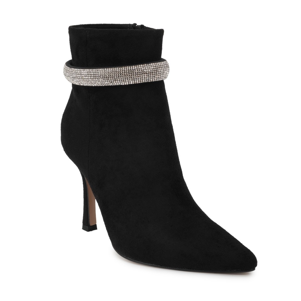 Zeytuk Siyah Süet Klasik Kadın Bot