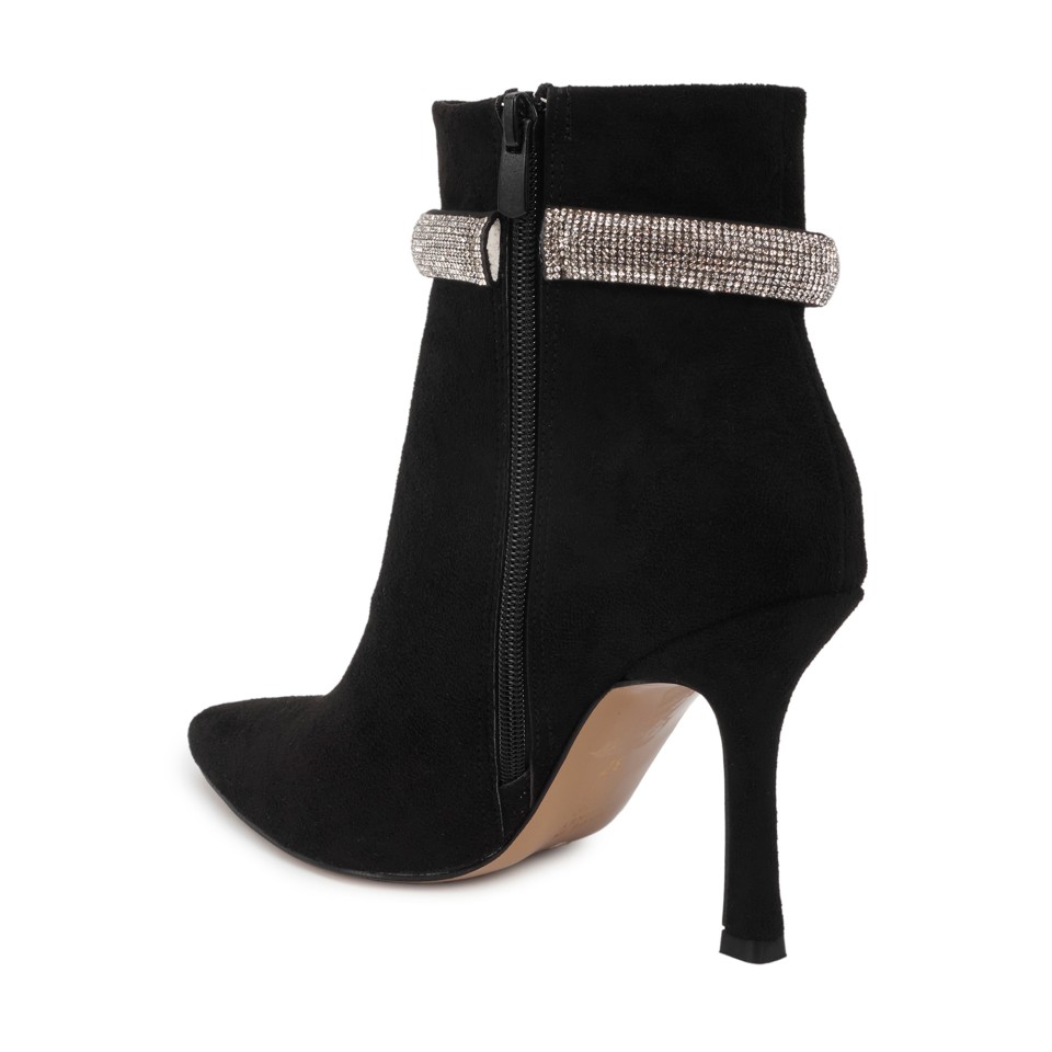 Zeytuk Siyah Süet Klasik Kadın Bot