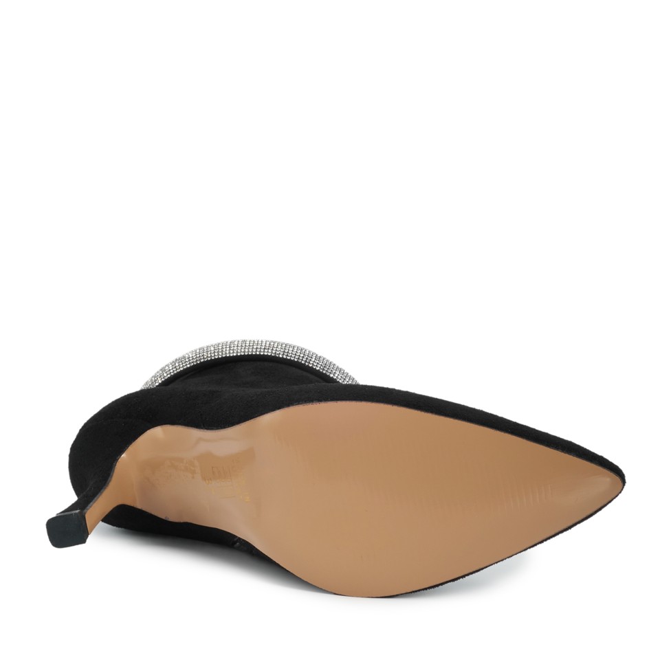 Zeytuk Siyah Süet Klasik Kadın Bot