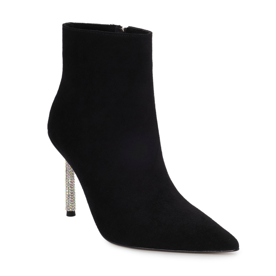 Zeytuk Siyah Süet Klasik Kadın Bot