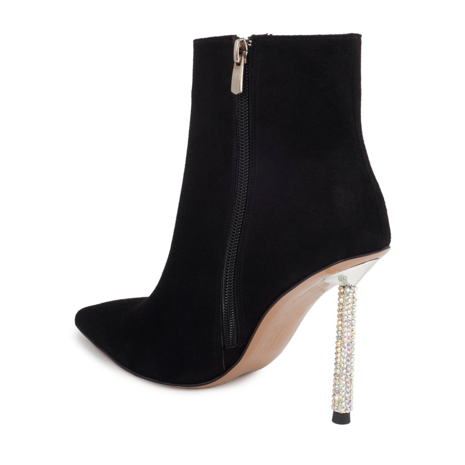 Zeytuk Siyah Süet Klasik Kadın Bot