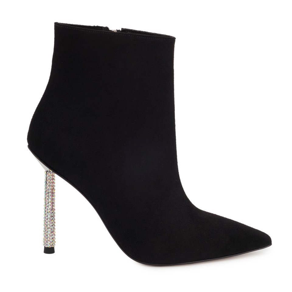 Zeytuk Siyah Süet Klasik Kadın Bot