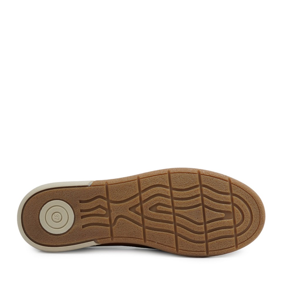 Zeytuk Taba Casual Deri Kadın Ayakkabı