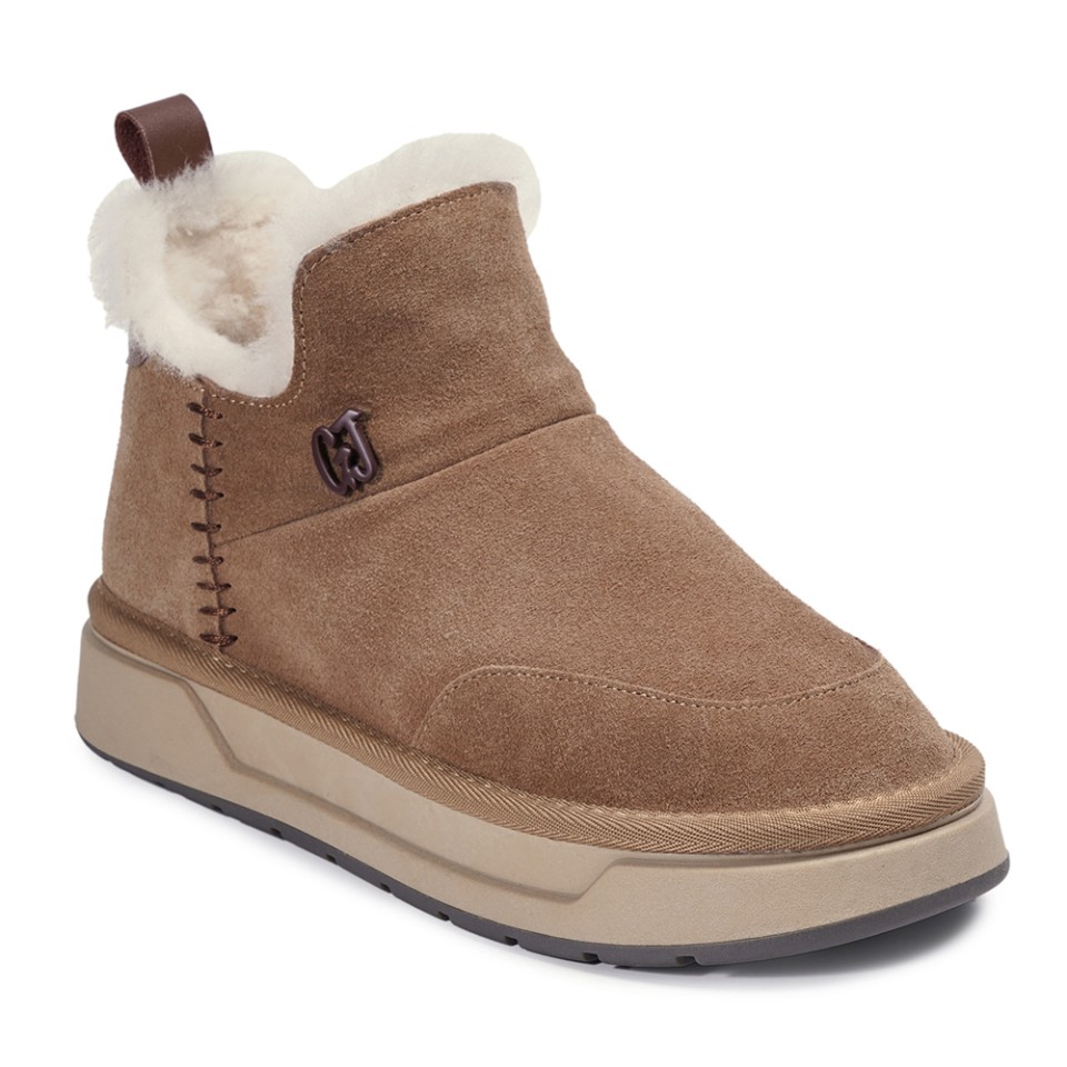 Zeytuk Taba Casual Süet Deri Kadın Bot