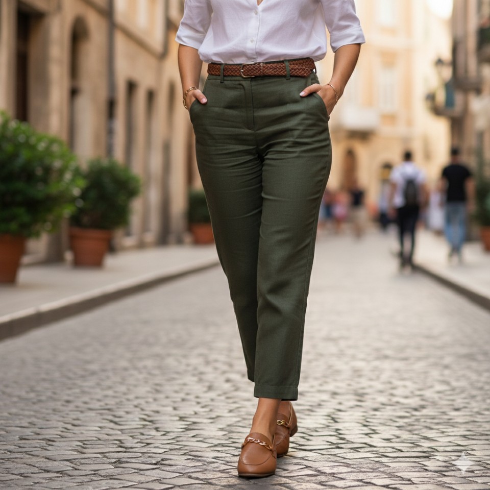 Zeytuk Taba Loafer Hakiki Deri Kadın Ayakkabı