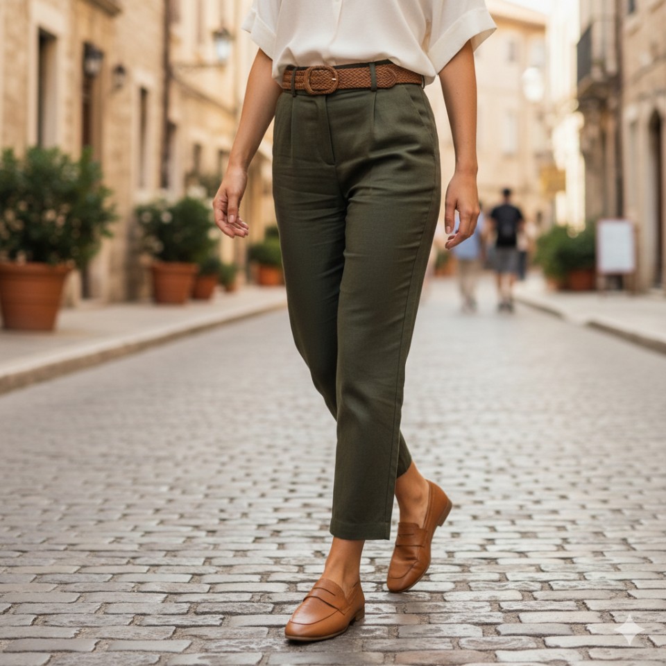 Zeytuk Taba Loafer Hakiki Deri Kadın Ayakkabı