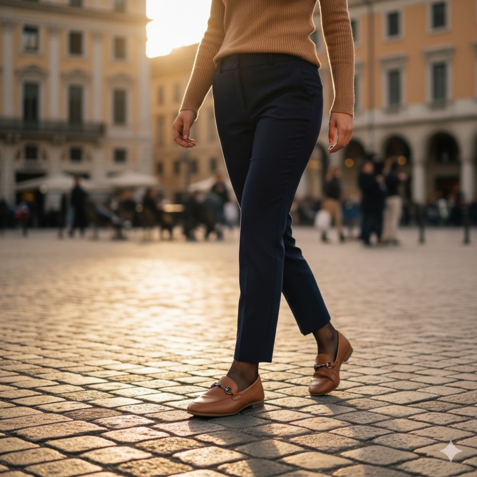 Zeytuk Taba Loafer Hakiki Deri Kadın Ayakkabı
