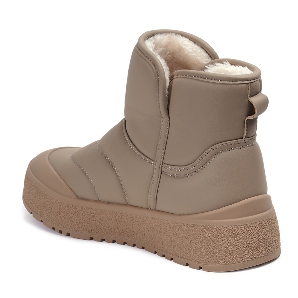 Zeytuk Vizon Casual Tekstil Kadın Bot