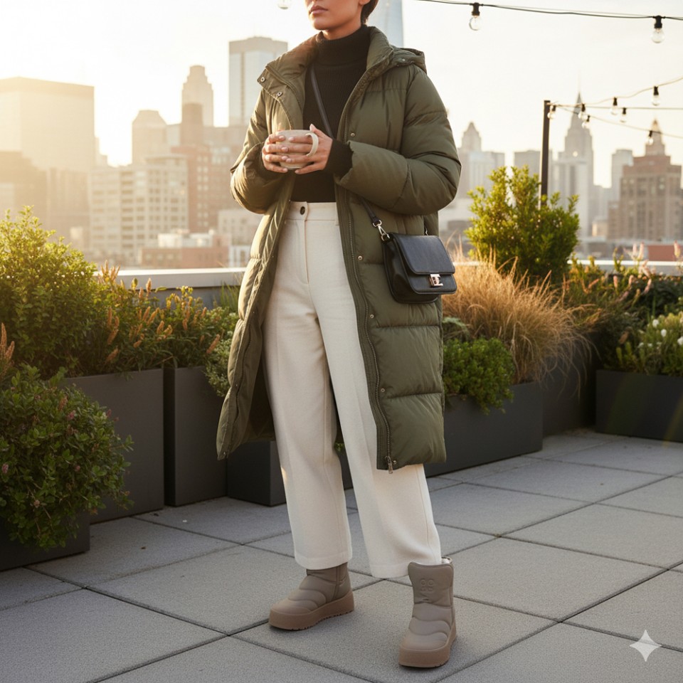 Zeytuk Vizon Casual Tekstil Kadın Bot