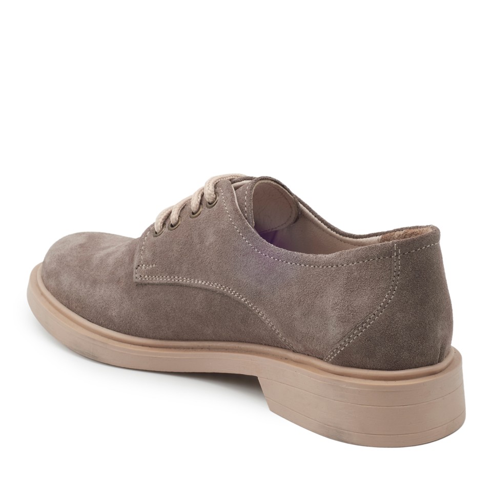 Zeytuk Vizon Süet Casual Kadın Ayakkabı