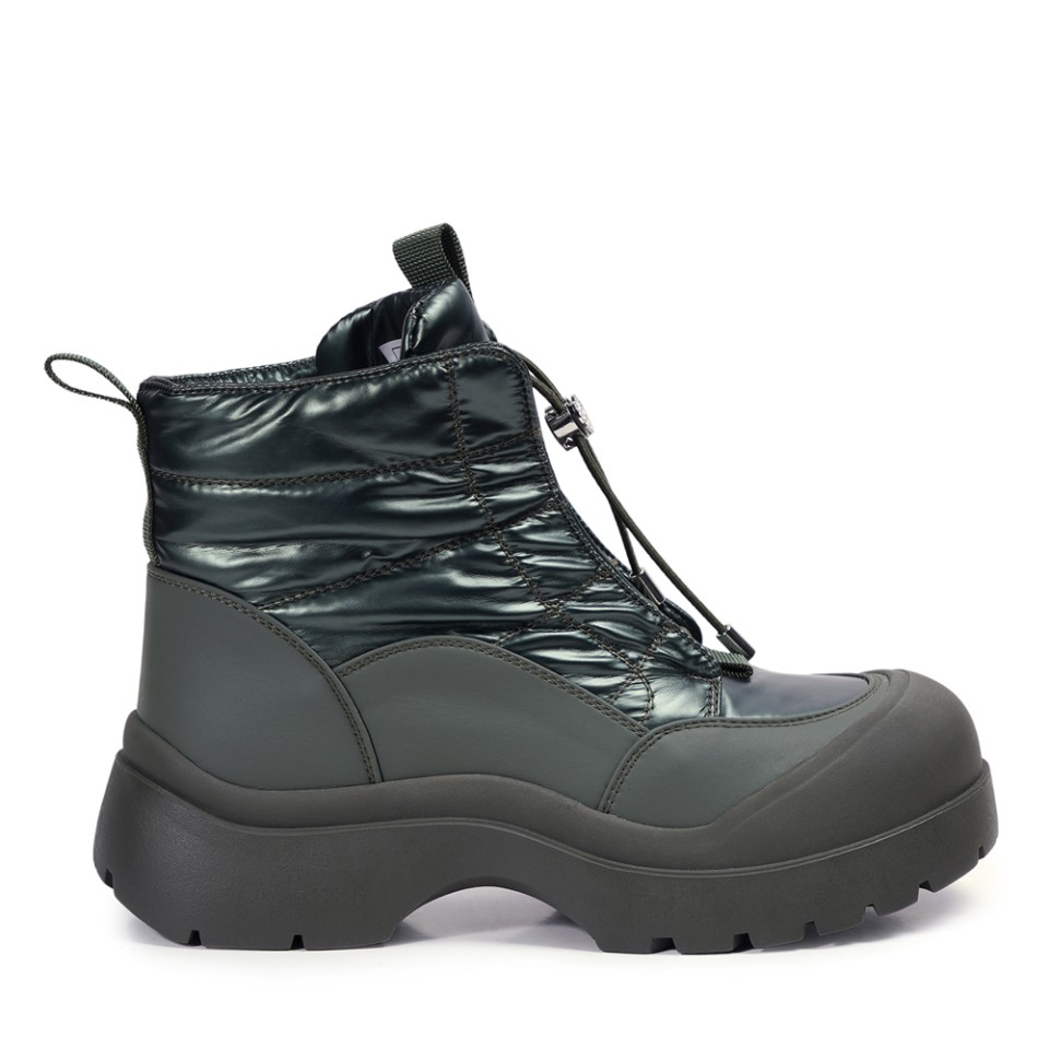 Zeytuk Yeşil Sneakers Anorak Kadın Bot